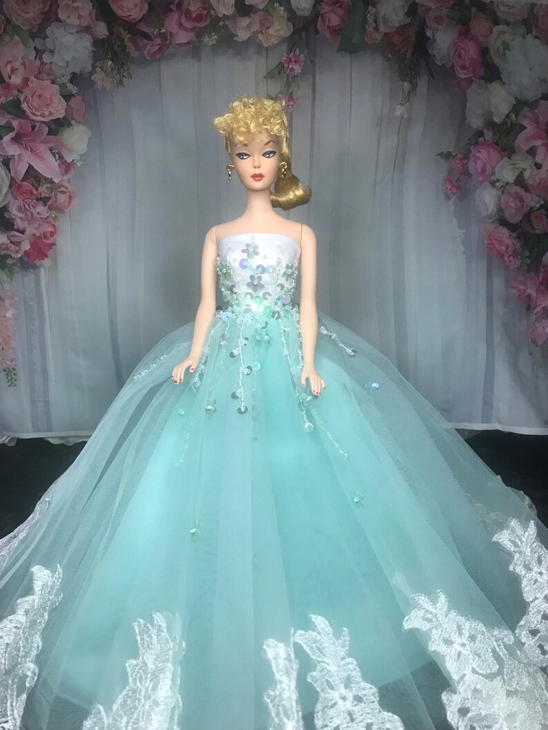 High Quality Light Green and White Elegant Cocktail Dress. - Etsy