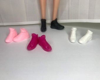 4 dolls high top trainers. Dolls sports footwear dolls shoes dolls trainers