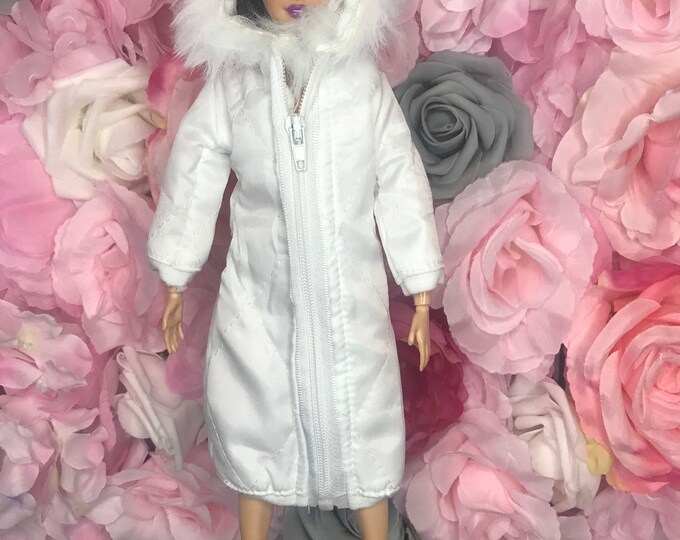 Doll Collar Mid-length Girls' Woolen Winter Winter New Coat