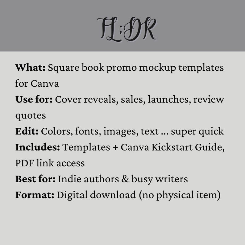 Book Promotion Templates for Writers: Book Launch & Marketing Posts ...