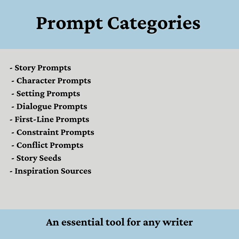 Creative Writing Prompts for Authors: 500+ Story Ideas & Exercises (PDF) image 12