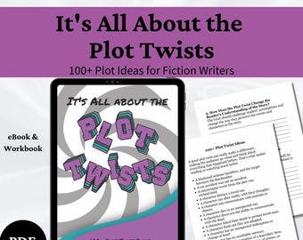 e-boek en werkboek Plot Twist Ideas: 100+ twists voor schrijvers (digitale download)