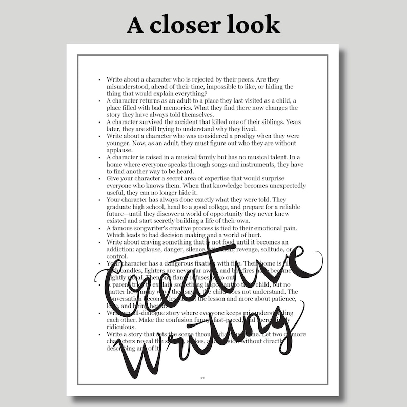 Creative Writing Prompts for Authors: 500+ Story Ideas & Exercises (PDF) image 8