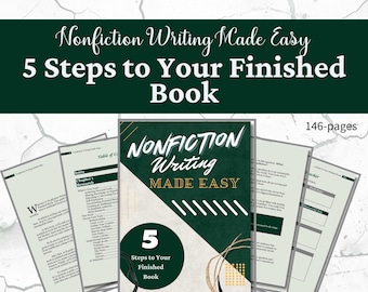 Cómo escribir libros de no ficción: Guía de 5 pasos para terminar tu libro (PDF)