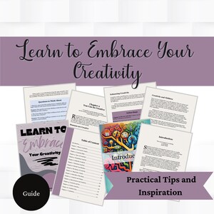 E-book "Abrace sua criatividade": dicas práticas e inspiração (PDF)