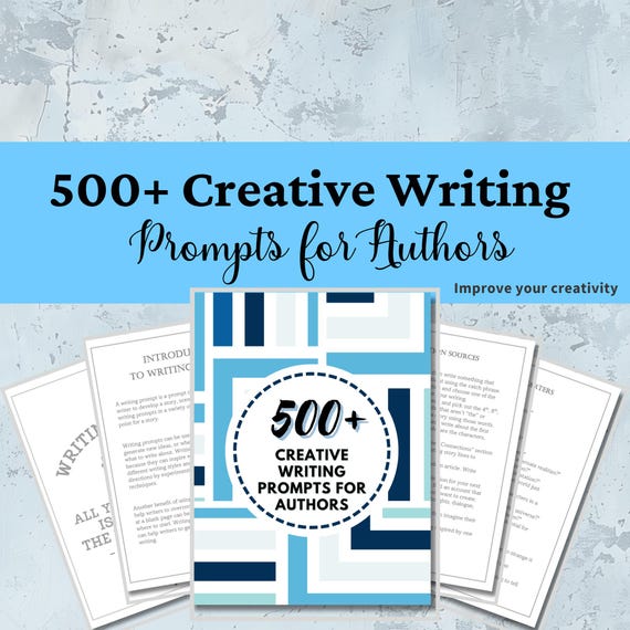Creative Writing Prompts for Authors: 500+ Story Ideas & Exercises (PDF)