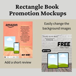 Book Promotion Templates for Writers: Canva Templates image 6
