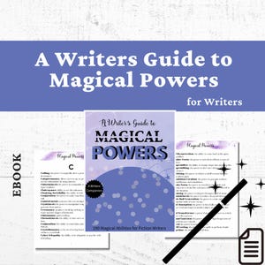 Magic Powers Guide for Writers: 190 Magical Abilities (PDF)