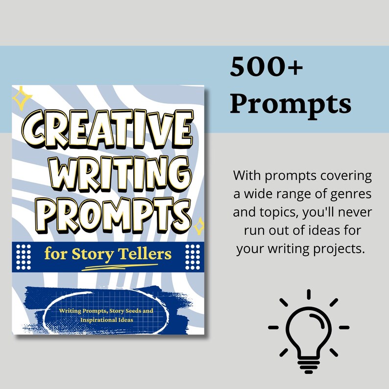 Creative Writing Prompts for Authors: 500+ Story Ideas & Exercises (PDF) image 3