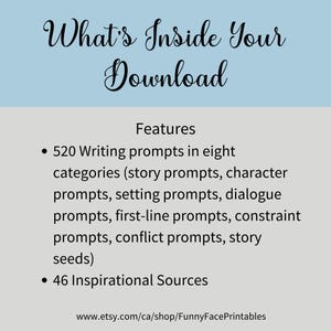 Creative Writing Prompts for Authors: 500+ Story Ideas & Exercises (PDF) image 10