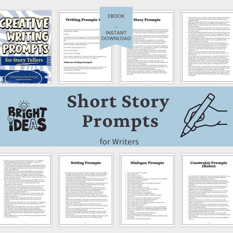 Creative Writing Prompts for Authors: 500+ Story Ideas & Exercises (PDF) image 7