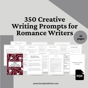 Romance Writing Prompts for Authors, Romantic Writing Prompts, Creative Writing Prompts, Romance Creative Writing Prompts, Love Story Ideas