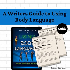 Body Language Guide for Writers eBook: Writing Character Emotions (PDF)