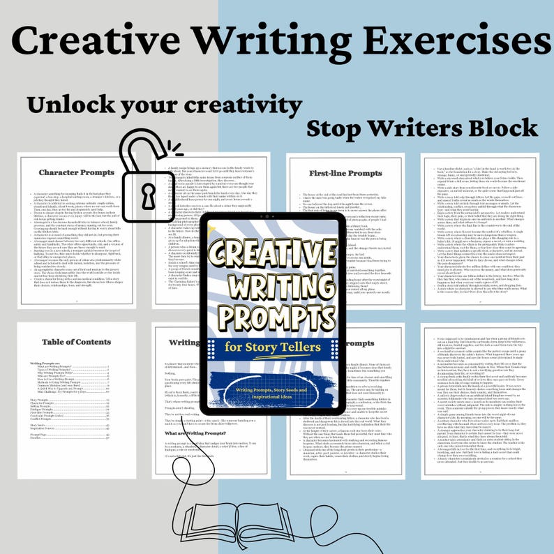 Creative Writing Prompts for Authors: 500+ Story Ideas & Exercises (PDF) image 4