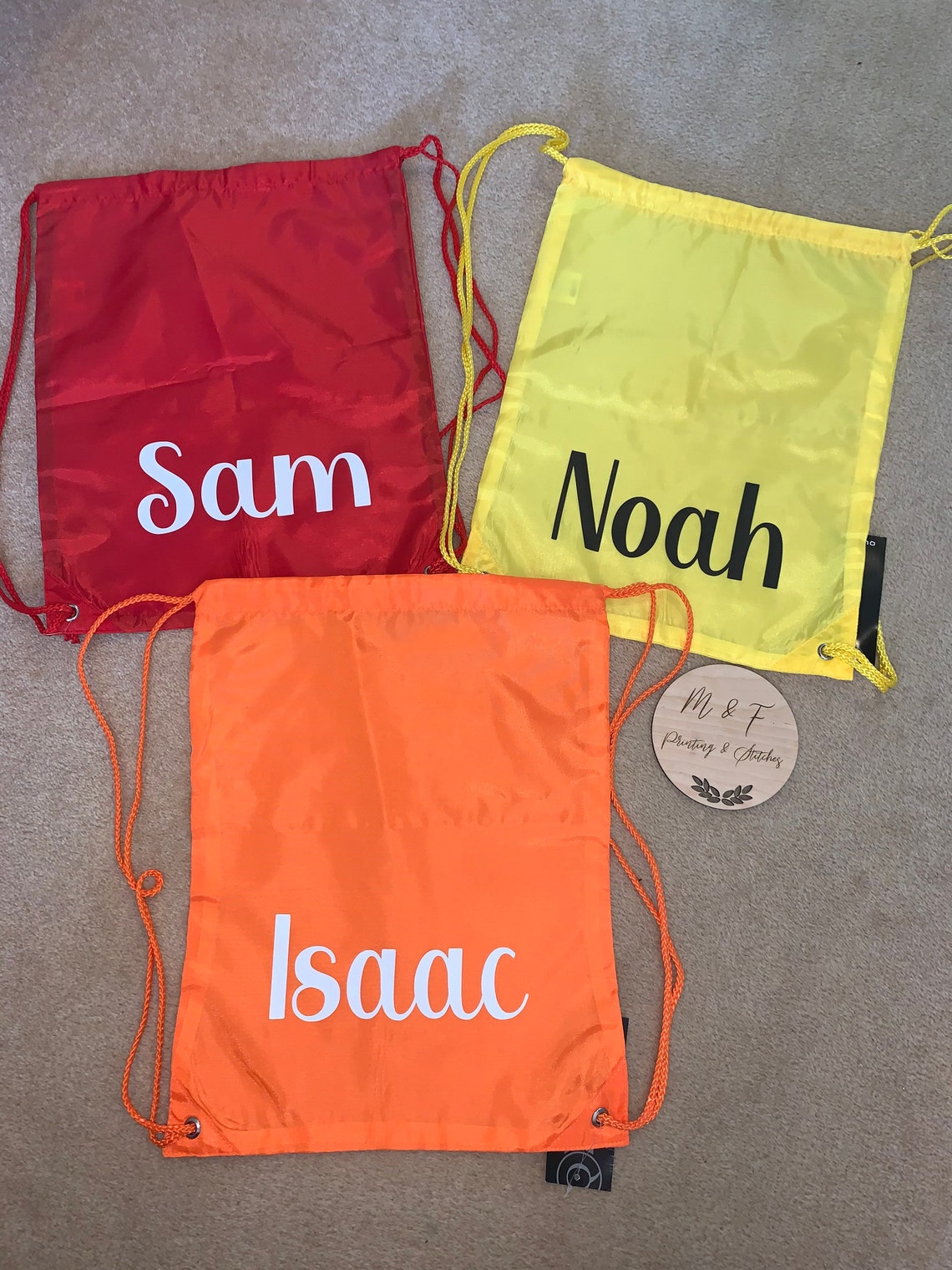 Personalised childrens PE bag school PE bag personalised Etsy