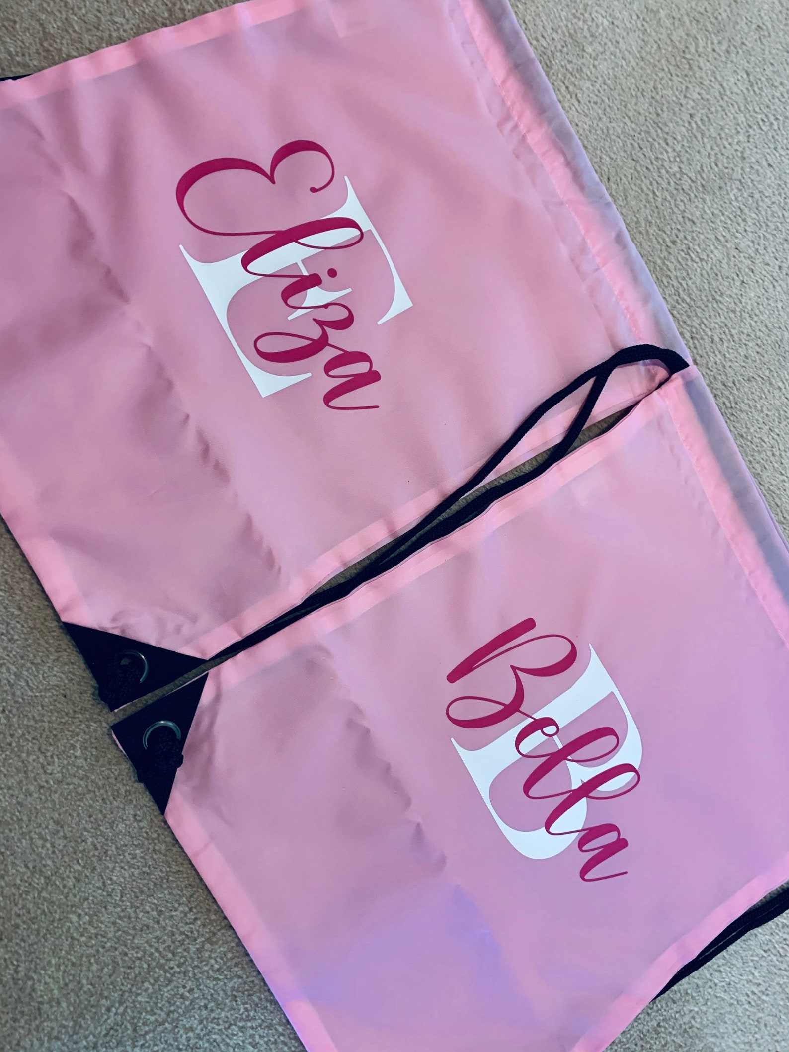 Personalised childrens PE bag school PE bag personalised Etsy