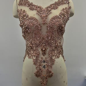 Light Pink Rhinestone Appliqué