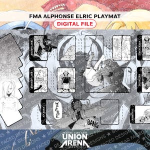 Fullmetal Alchemist Playmat - Etsy