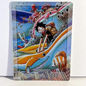Aangepaste holo-kleurenpagina-dons - TCG uit één stuk