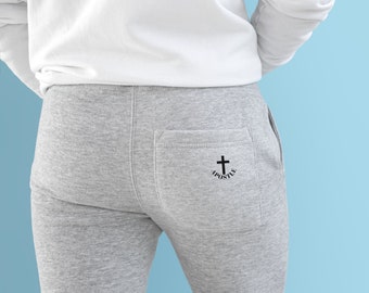 Premium Fleece Joggers | Heather Grey