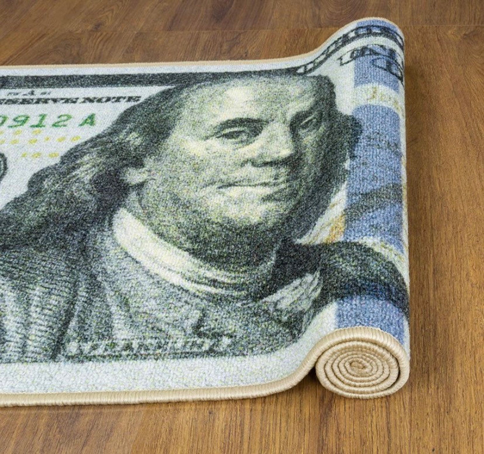 Money rug / 100 dollar bill rug Etsy