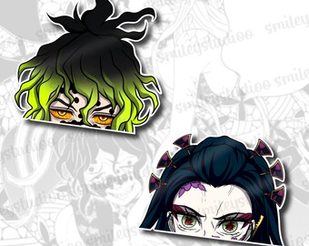 demon slayer car sticker etsy