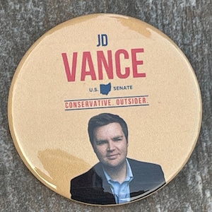 JD Vance for Senate - 2 1/4 Pinback Button