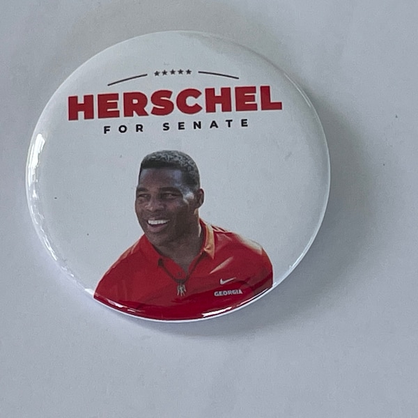 Herschel Walker for Senate - 2 1/4 Pinback Button