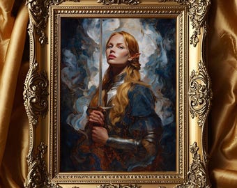 Nesta Archeron Renaissance Portrait: ACOTAR Inspired Art (Digital Download)