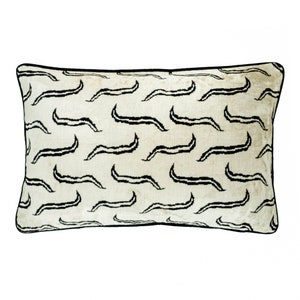 Milano Silk Velvet Throw Pillow 16&quot; X 24&quot;