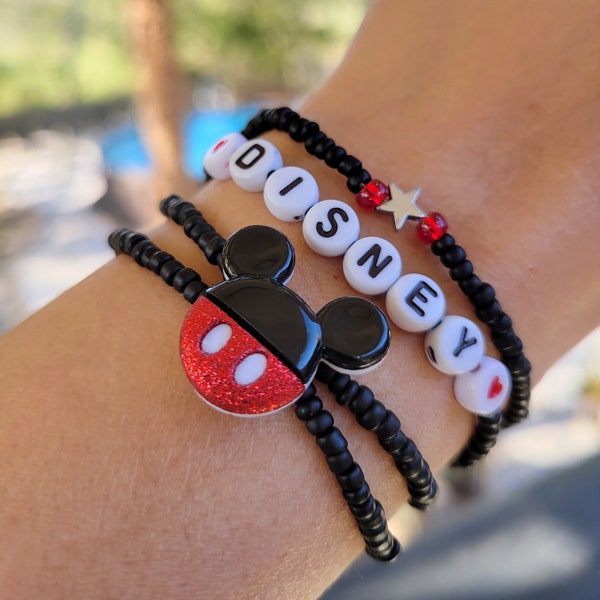 Mickey Bracelet Etsy