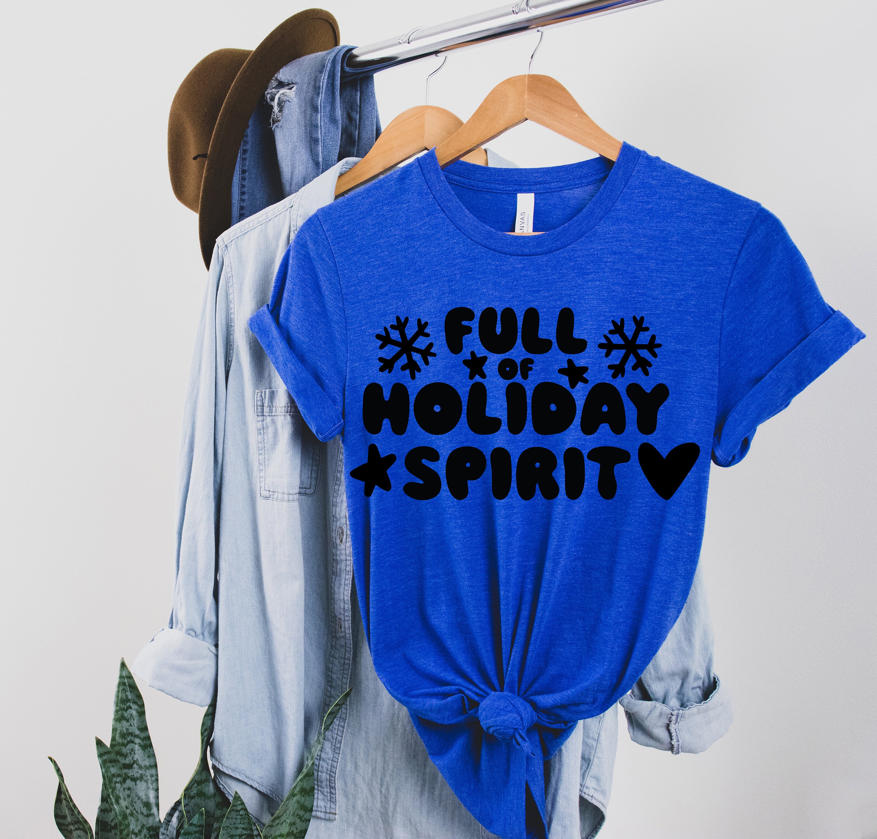Full of Holiday Spirits Shirt Christmas Shirt Christmas | Etsy