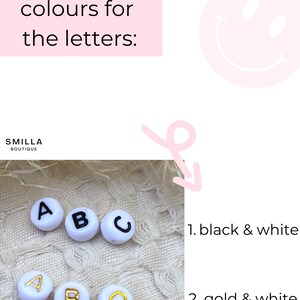Handykette Perlen personalisiert Perlenkette bunt iPhone, Habdykette mit Hlle, Handyband Pink, Beige Bild 5