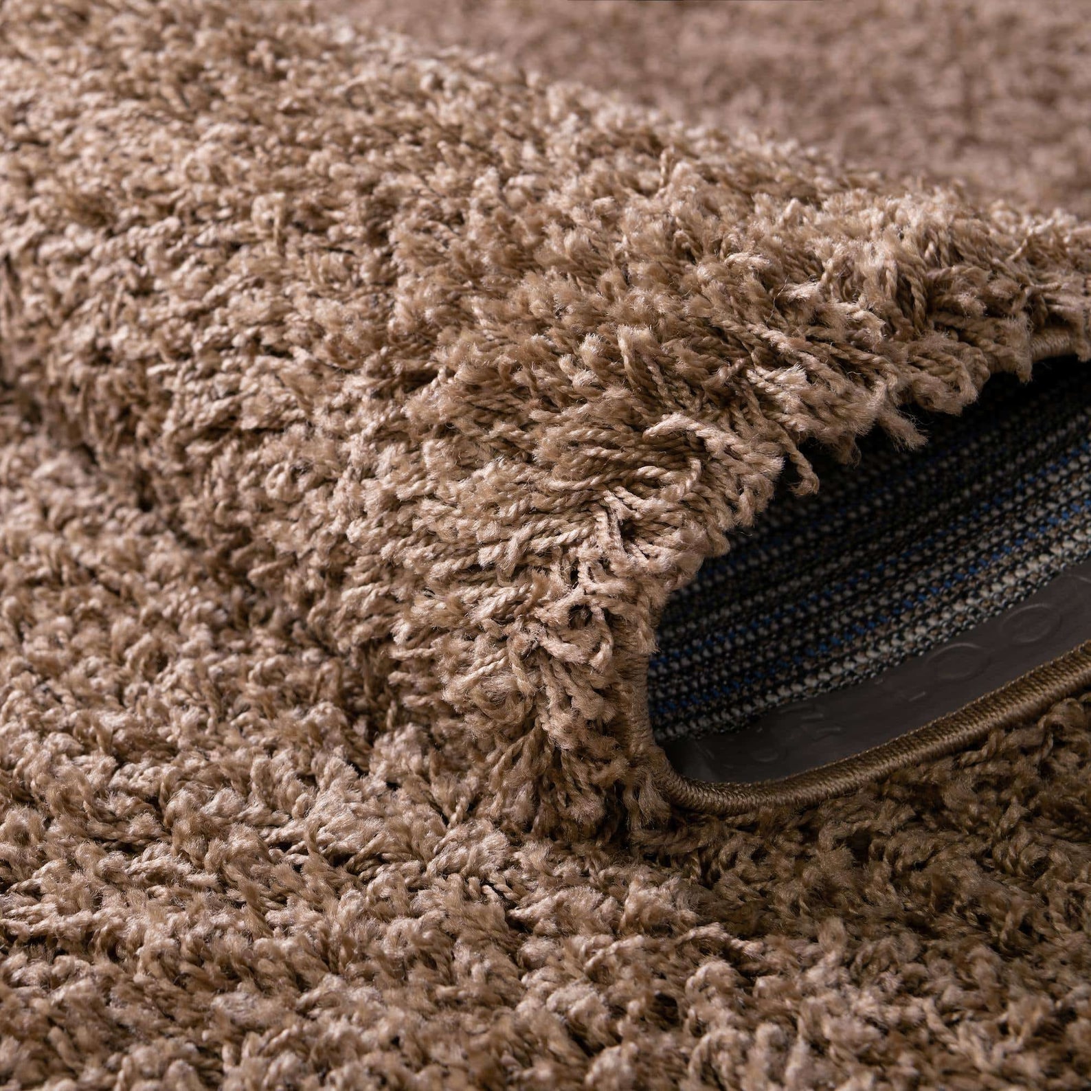 Peacock Large BROWN Shaggy Rug 5 cm Thick Shag Pile Modern Etsy
