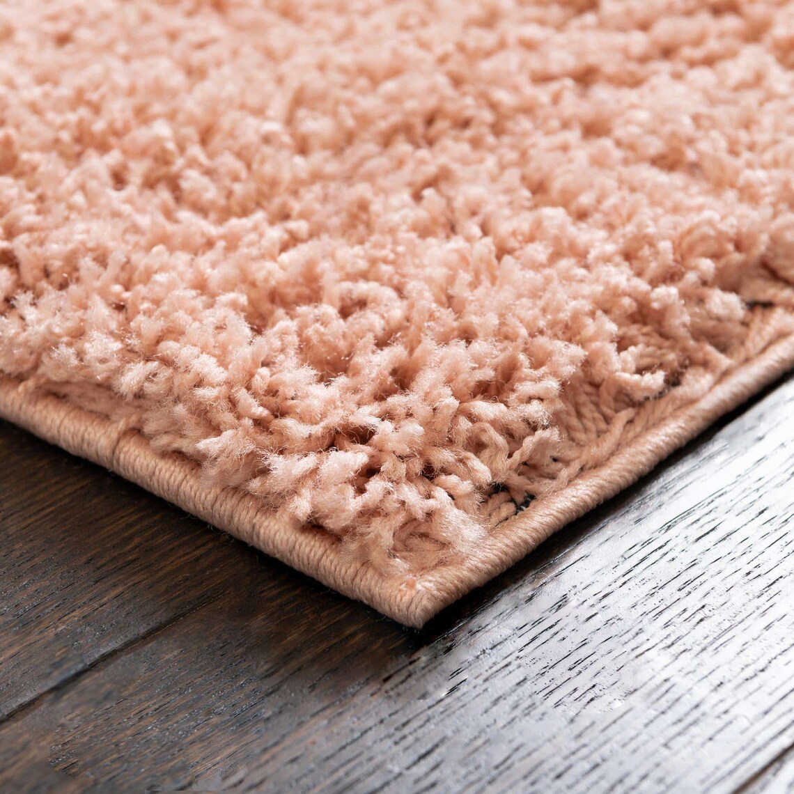Peacock Large ROSE PINK Shaggy Rug 5 cm Thick Shag Pile Modern Etsy