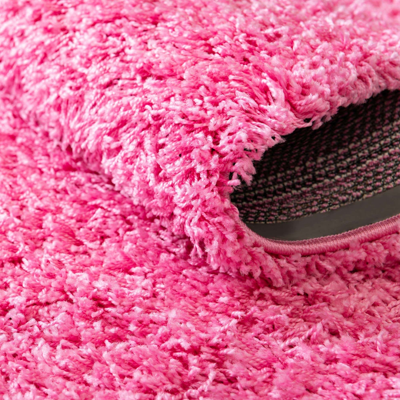 Peacock Large PINK Shaggy Rug 5 cm Thick Shag Pile Modern Etsy