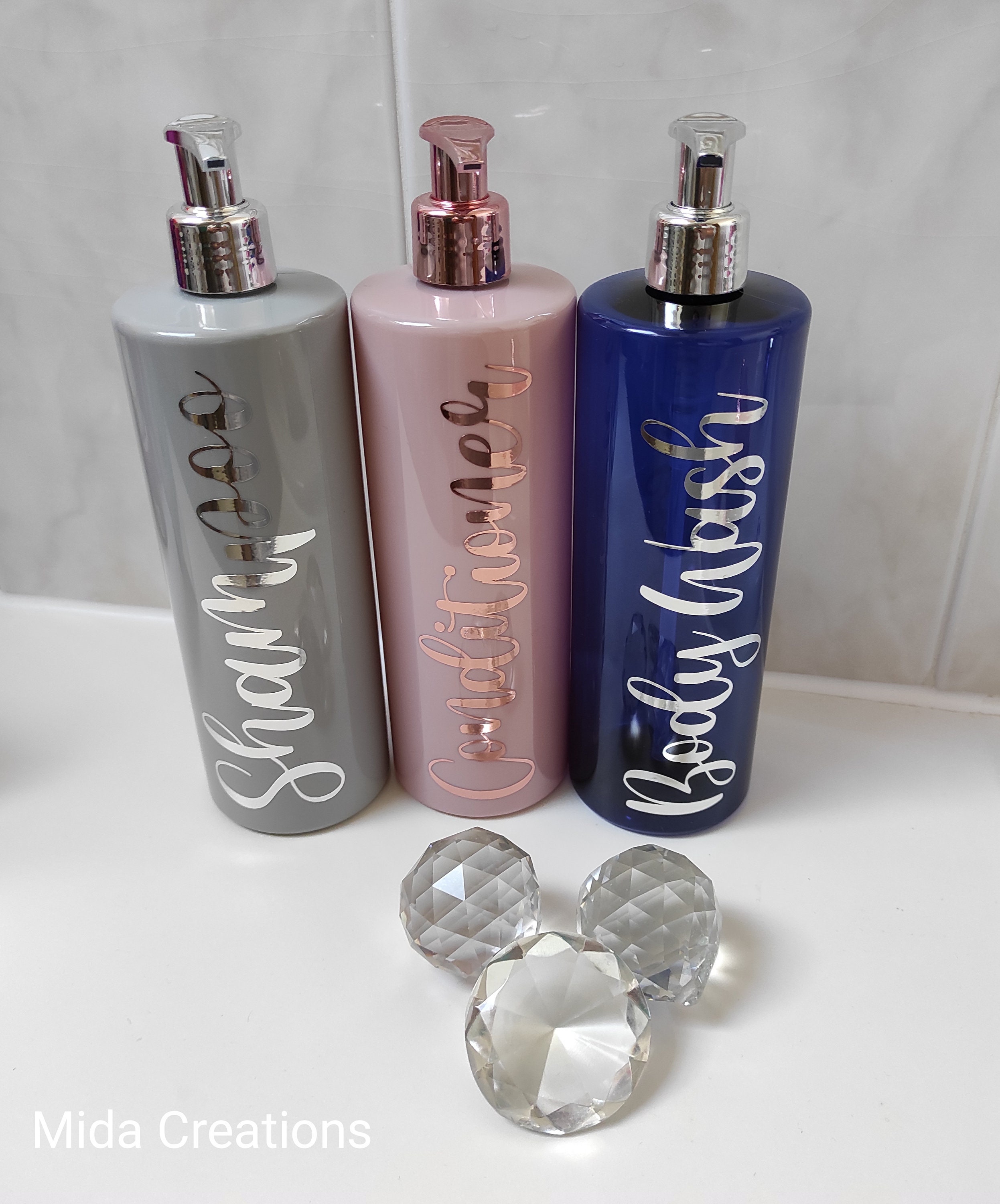 Personalised bathrooms bottles Etsy