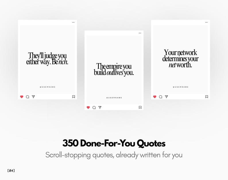 350 Motivational Quotes | Luxury Lifestyle Instagram Posts | Entrepreneurship image 5