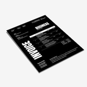 請求書テンプレート | 中小企業向け編集可能なCanva請求書フォーム 画像 1