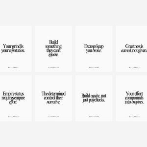 350 Motivational Quotes | Luxury Lifestyle Instagram Posts | Entrepreneurship image 2