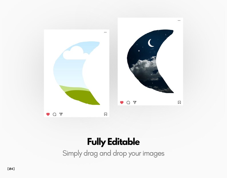 Watercolor Image Frames | Modern Canva Templates (20 Custom Shapes) image 5