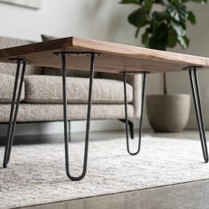 Patas de mesa de metal modelo U: patas para muebles DIY, juego de 3 o 4