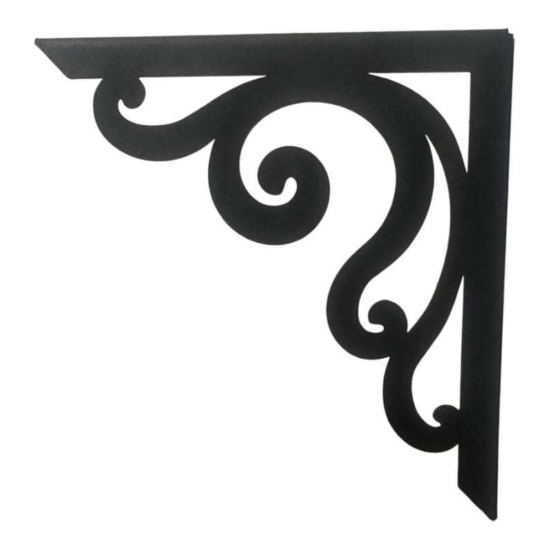 Elegant Scrollwork Metal Shelf Brackets - Home Decor - Wall Shelf - Etsy