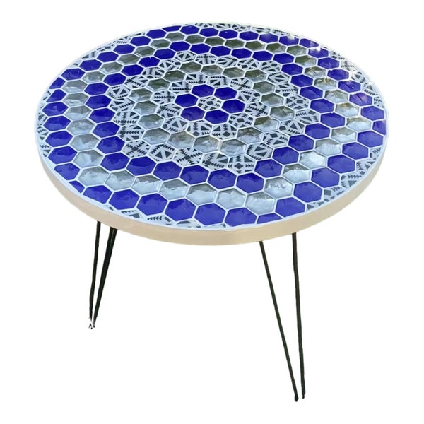 Table, Side Table, Coffee Table, Mosaic Coffee Table, Nesting Table, Metal Leg Table, Metal Leg Coffee Table, Home Decor, Living Room