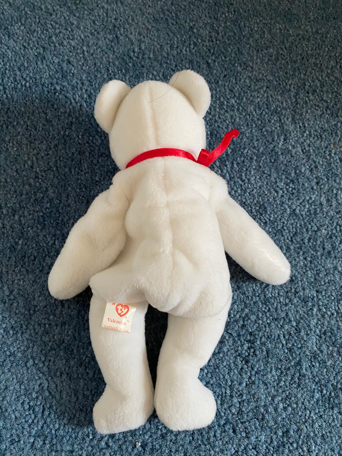 The Original Valentino Ty Beanie Baby Etsy