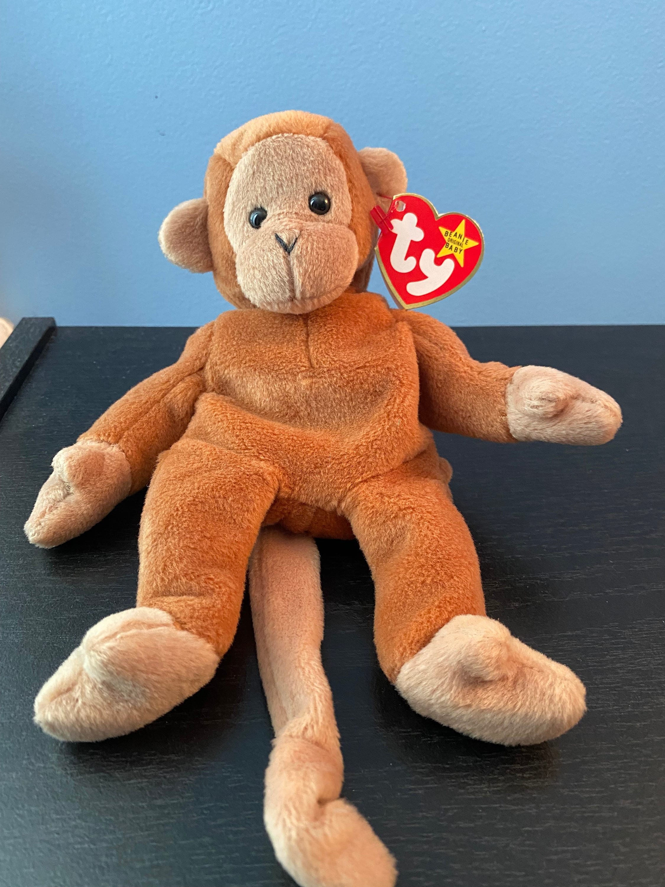 Nana The Monkey Bongo Original Ty Beanie Baby | Etsy