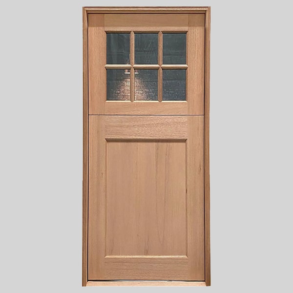 6-Lite Pre-Hung Exterior Dutch Door