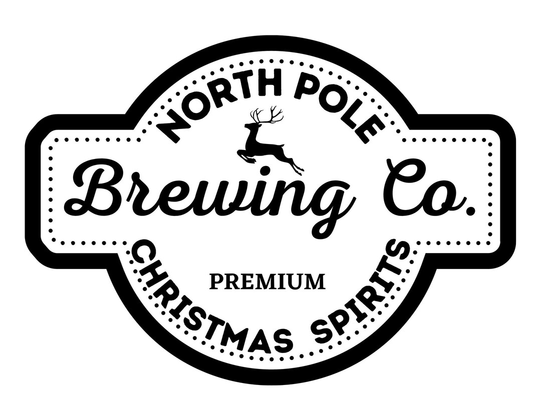 North Pole Brewing Co. Svg Merry Christmas Svg Christmas Shirt Svg