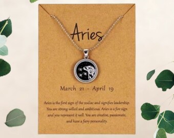 Star Sign Necklace - Etsy