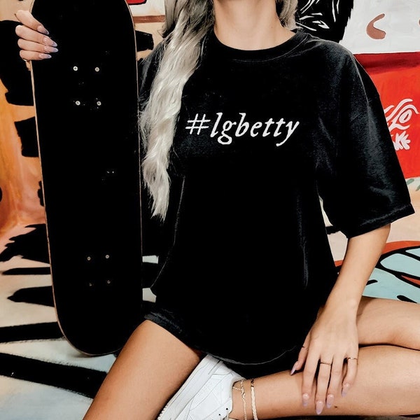 lgbetty tshirt .  lgbtq pride gaylor gift